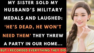 My Sister Sold My Husband’s Medals and Said “He’s Dead, He Won’t Need Them” but I Made Her Regret It Update