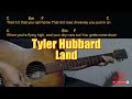 Tyler Hubbard - Land Easy Guitar Chord & Lyrics (cover)