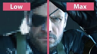 Metal Gear Solid V: Ground Zeroes – Low vs. Max Graphics Comparison [WQHD]