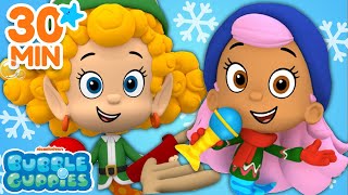 Holiday Sing-Alongs & Games with Bubble Guppies 🎄 30 Minute Compilation | Bubble Guppies