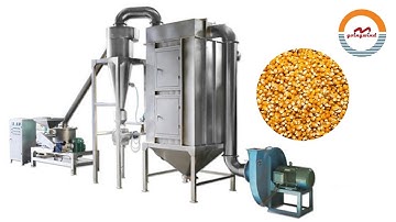 Automatic corn flour ultra fine grinding machine maize meal powder super fine grinder micro mill