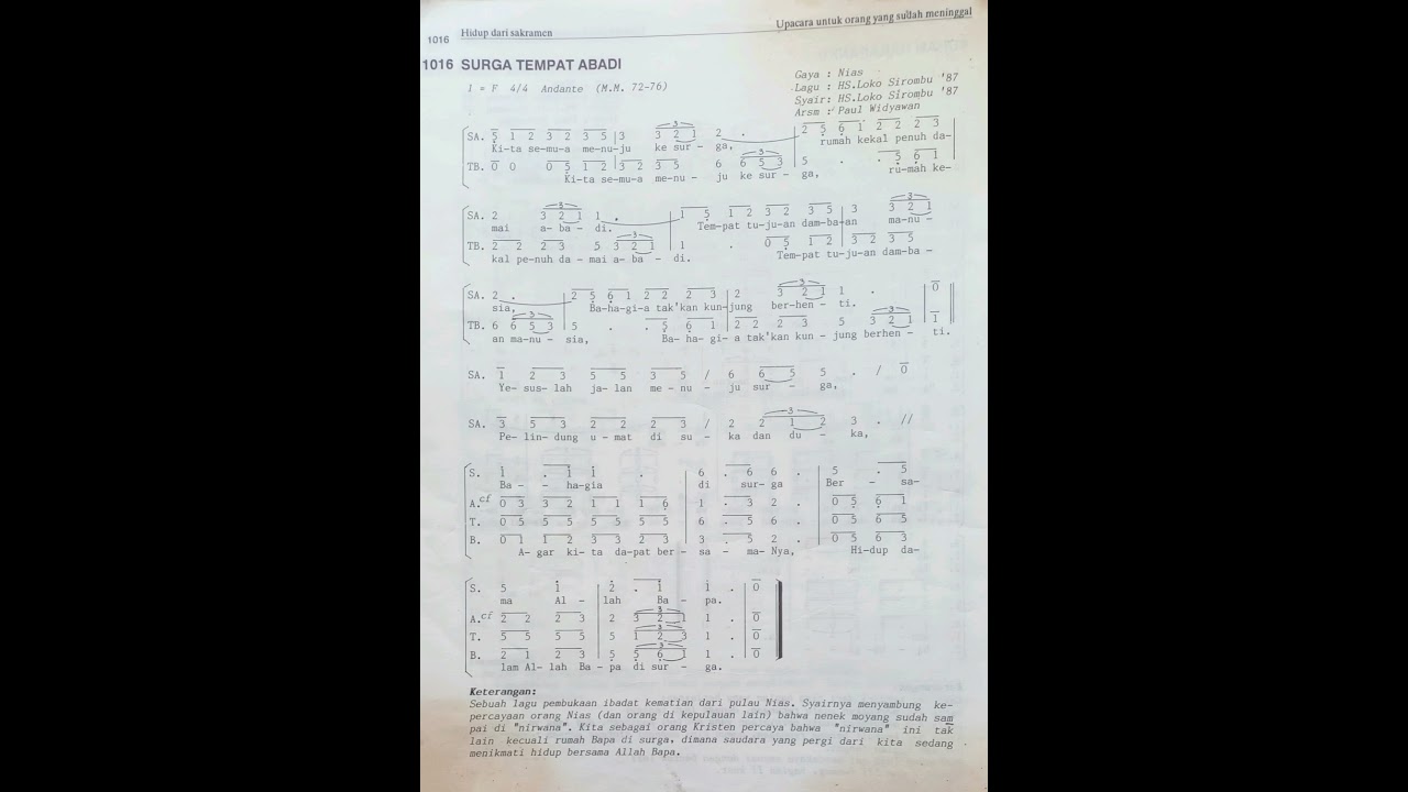 SURGA TEMPAT ABADI MB SUPLEMEN 1016