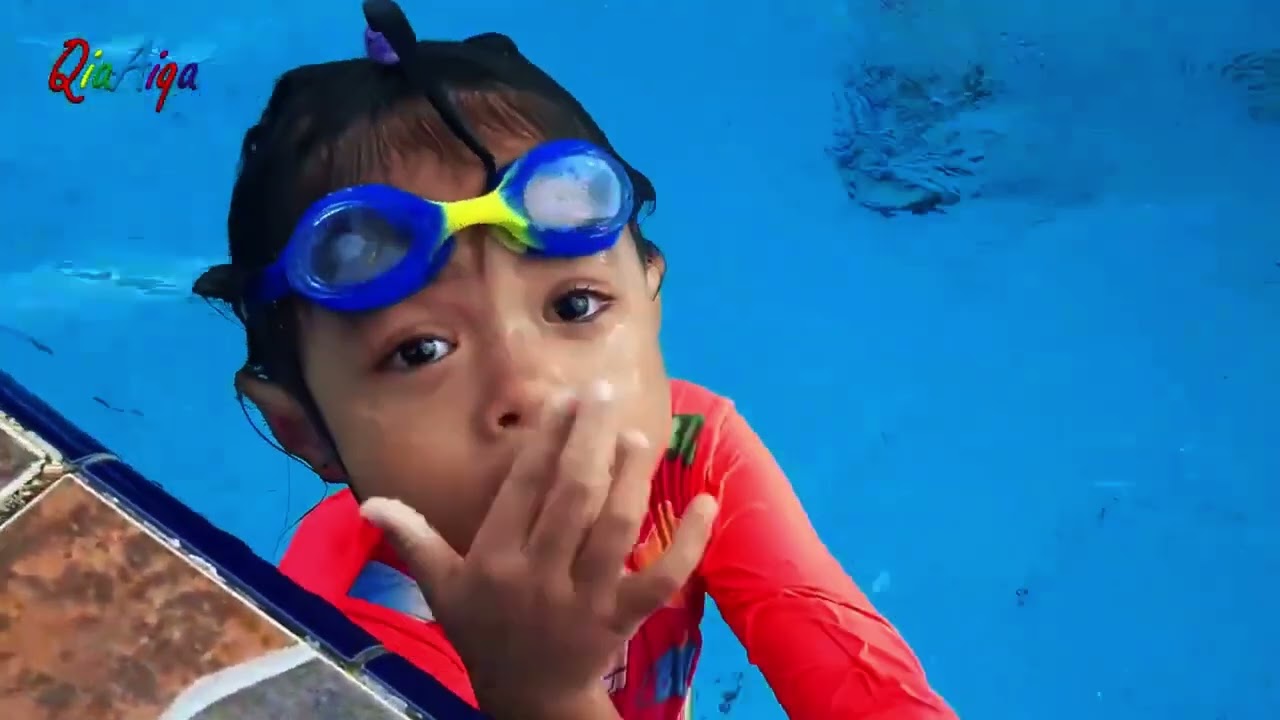 Hari 5 Qia Aiqa latihan renang