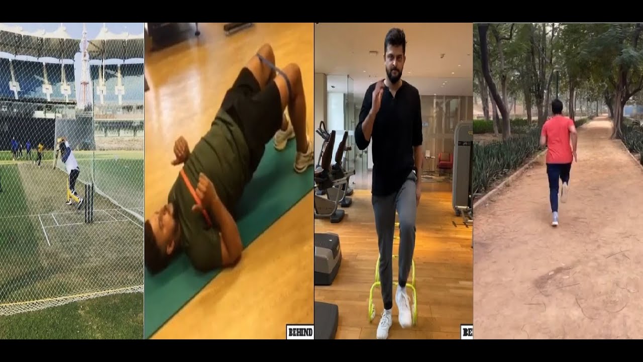 Suresh Raina Batting Practice Session and Workout Videos | Behind Stadium
