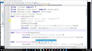 Django Form NO Model Render2 - Introduction to Django Forms