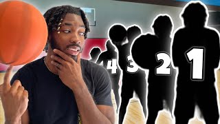 Playing RANDOM PEOPLE 1v1 At Different Courts Until I WIN 5 Games!