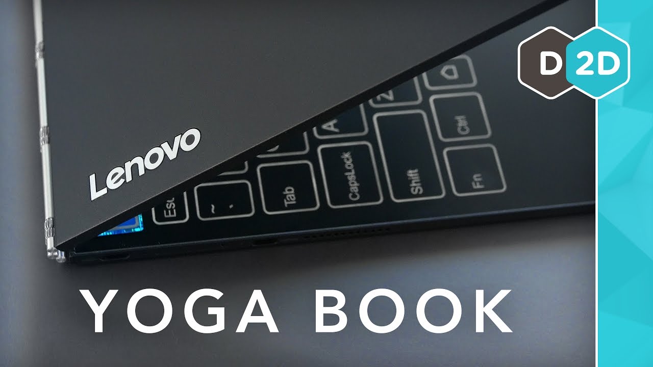 Lenovo Yoga Book Windows Setup and First Impressions - YouTube