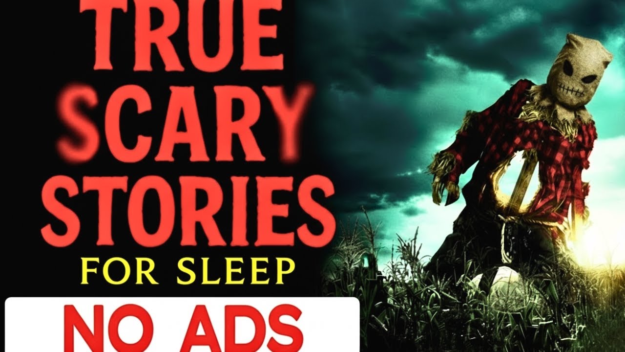 NO ADS 🛑 TRUE Scary Stories for Sleep (4 Hours) | Gentle Rain Sounds | Black Screen | Vol 46