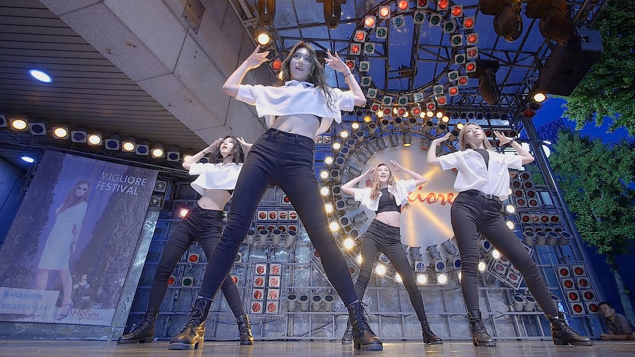 마지막처럼 | 블랙핑크 - 걸그룹 LIT 밀리오레 공연 직캠(Fancam)