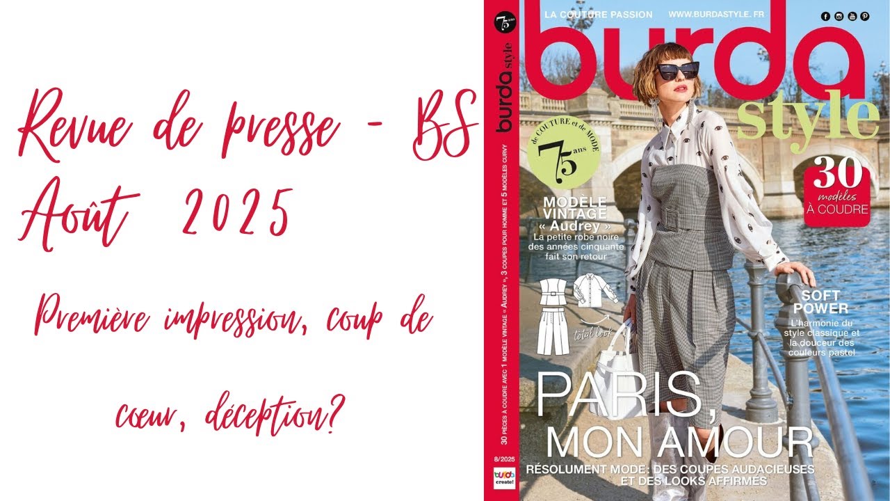 Magazine De Couture Burda N°104 - Août 2008 "Un Parfum De Rentrée" - Occasion