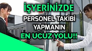 İşyerinizde Ofisinizde Çok Ucuz Ve Kolay Şekilde Personel Gi̇ri̇ş Taki̇bi̇ Yapabileceğiniz Tek Ürün