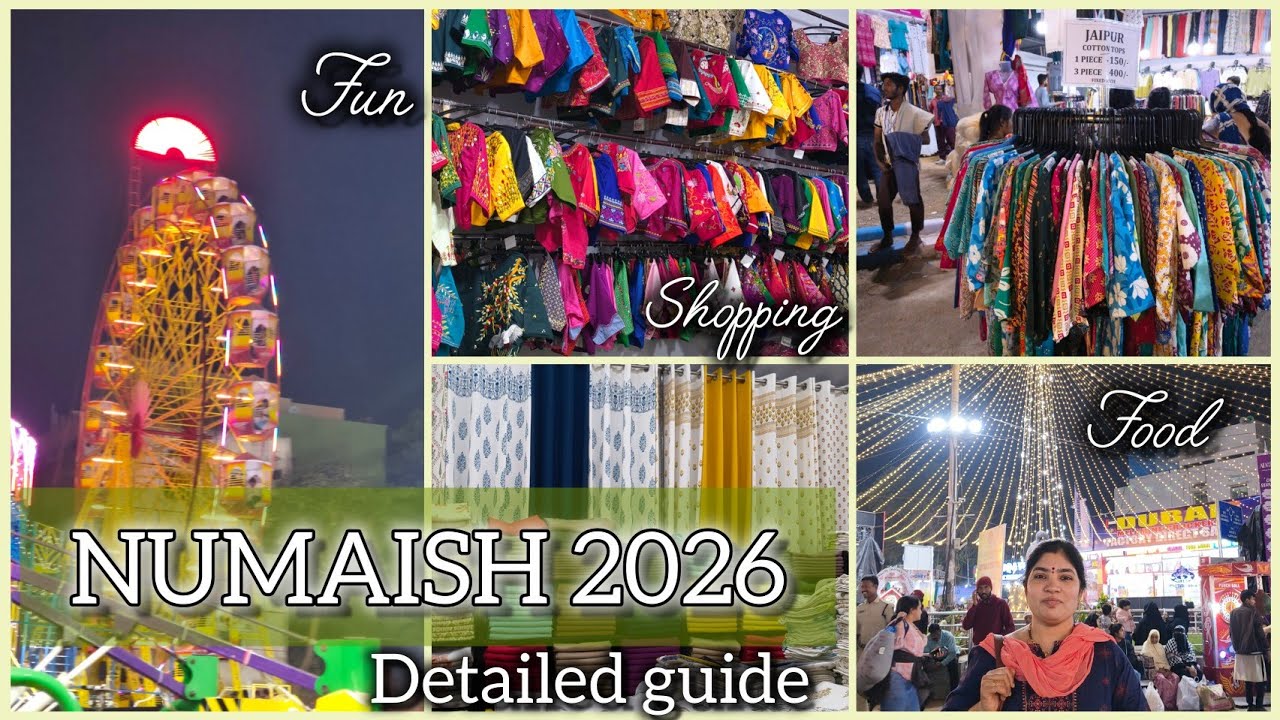 Numaish 2026 Vlog | Fun, Food & Shopping|Complete guide 