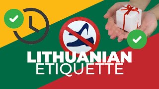 The Social Dos And Don'ts Of Lithuania