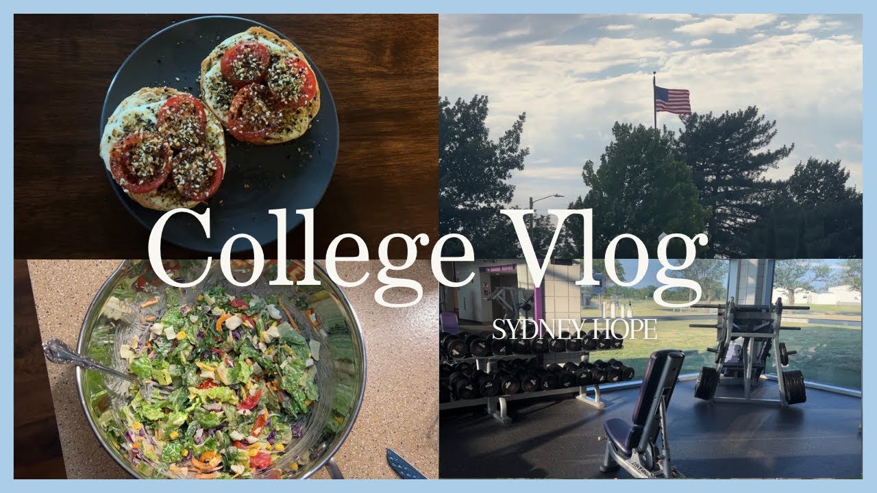 College Vlog - Productive Day In My Life - Health Vlog - YouTube