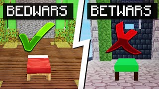 Sahte Bedwars Vs Gerçek Bedwars - Minecraft