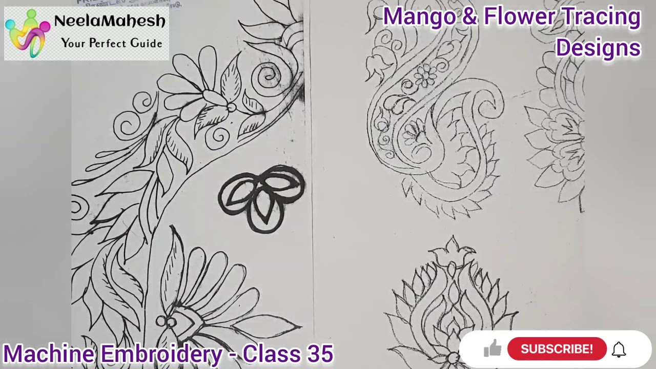 Tracing Designs For Embroidery