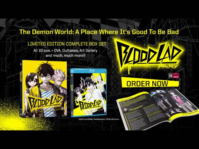 BLOOD LAD- Official Unboxing - Available now on BD & DVD! 