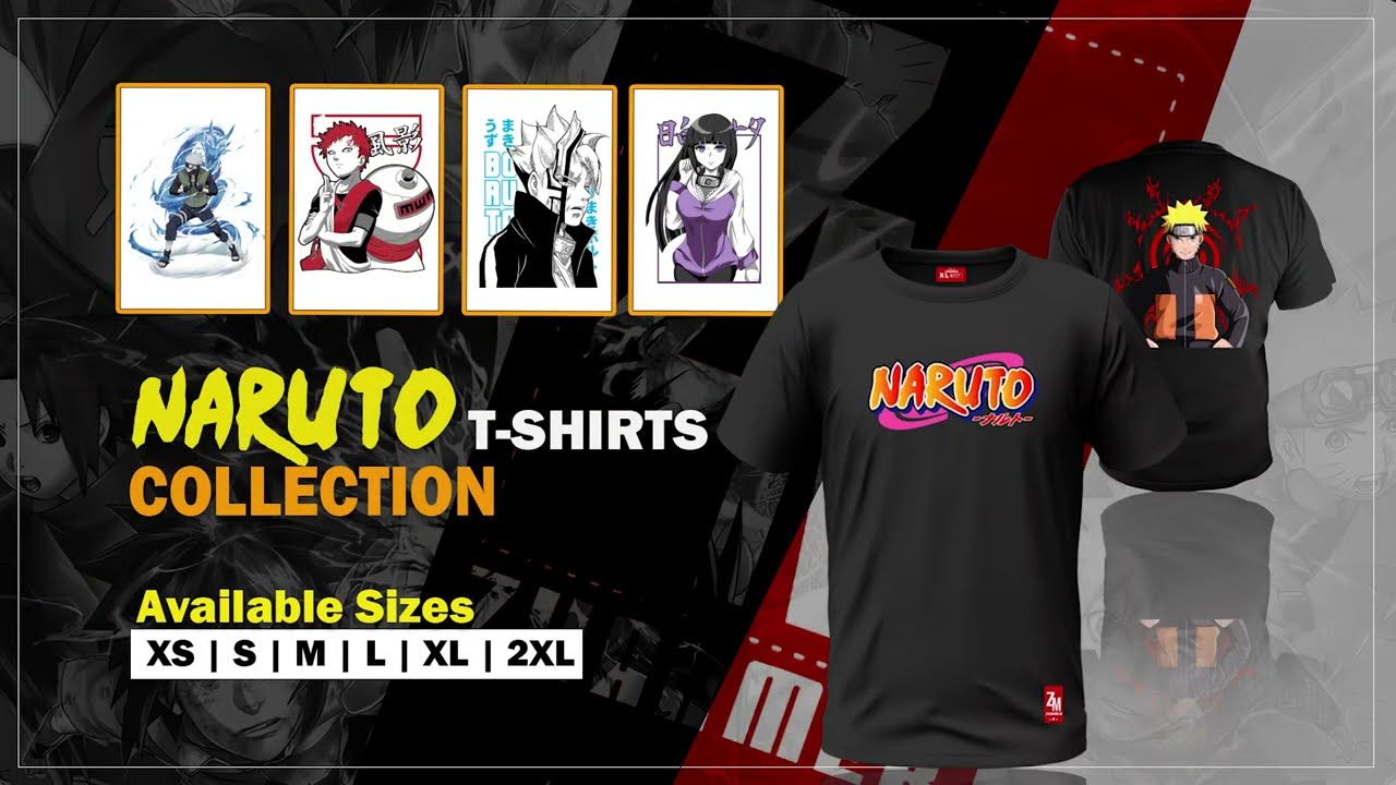 Unleash Your Inner Ninja with the Ultimate Naruto T-Shirt Collection!