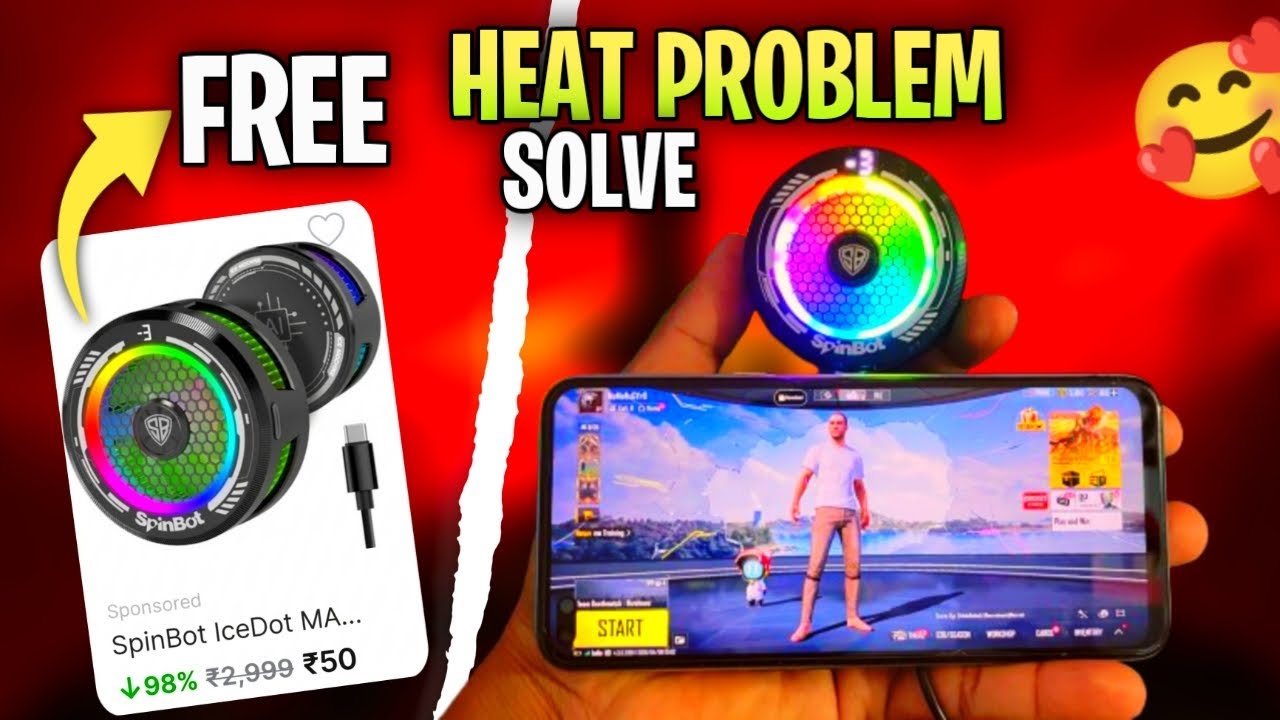 [ FREE ] 😜 BGMI Heat Problem Fix | Bgmi Heating Issue | Bgmi Lag Problem Solve Today | Mobile Cooler