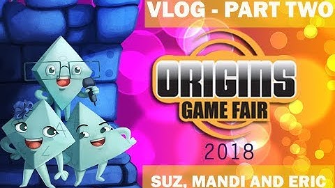 Origins VLOG Part 2 - with Mandi, Suzanne, and Eric