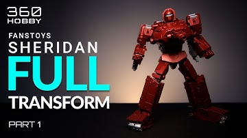 [Transformation] (Part 1) Fanstoys Sheridan aka Warpath FT41 Transformers Masterpiece G1 变形金刚战戟变形展示