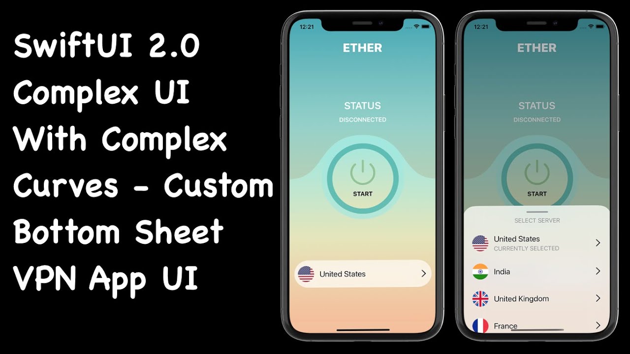 SwiftUI 2.0 Complex UI With Complex Shapes And Curves - Custom Bottom Sheet - SwiftUI 2.0 Tutorials