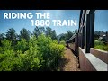 Riding the 1880 train through south dakotas black hills