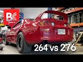 Supra 2JZ idle BC 264 vs 276 stage 3+ cams