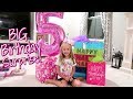 Aubree Turns 5 | Opening Presents With Surprise! | 5th Birthday