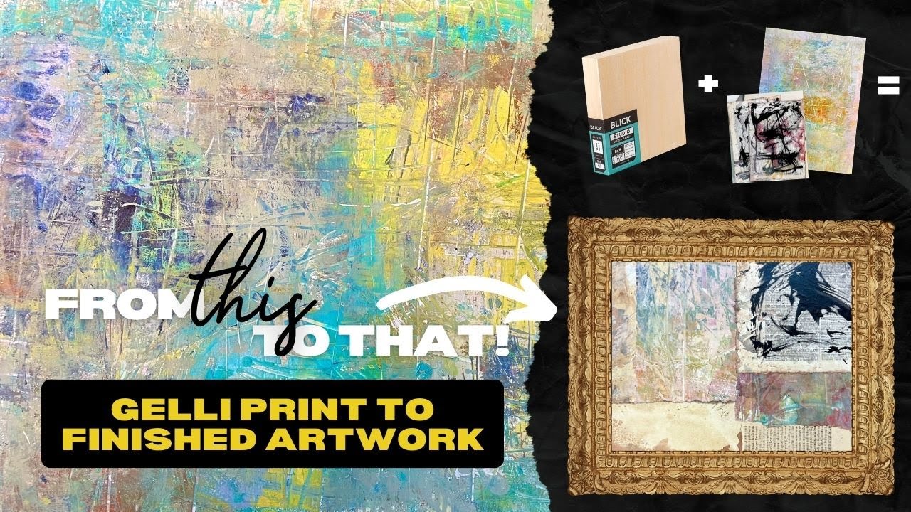 We're back with our #GelPrinting101 series with Gelli Arts® Artist @Ta