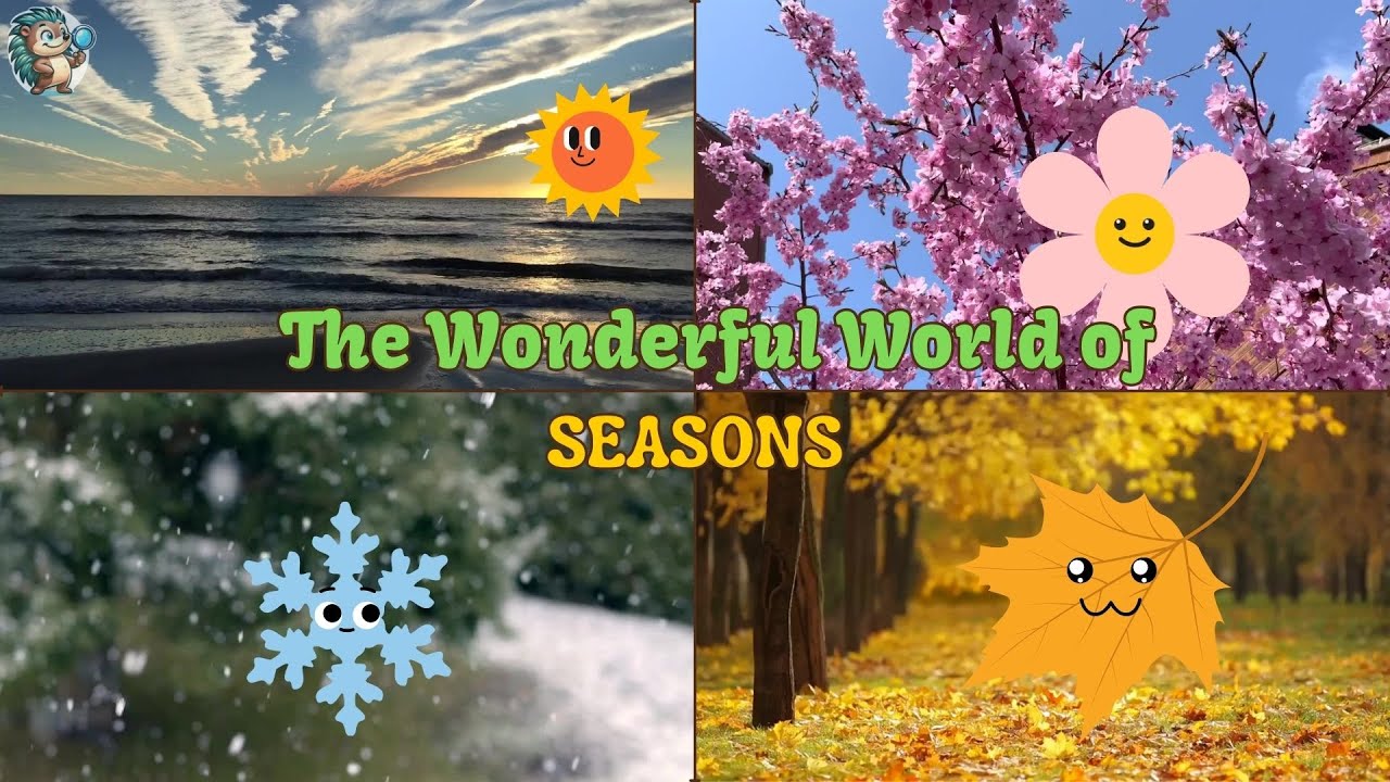 Seasons Words - Learn words common in each Season - English Vocabulary ...