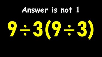 Most People Get This Simple Math Question Wrong!