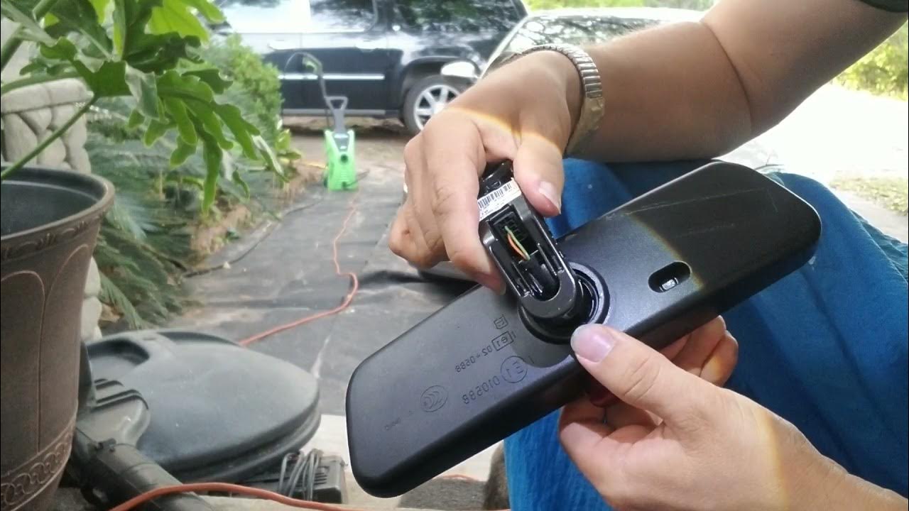 How to fix a loose, or broken rearview mirror on bmw 3 series YouTube