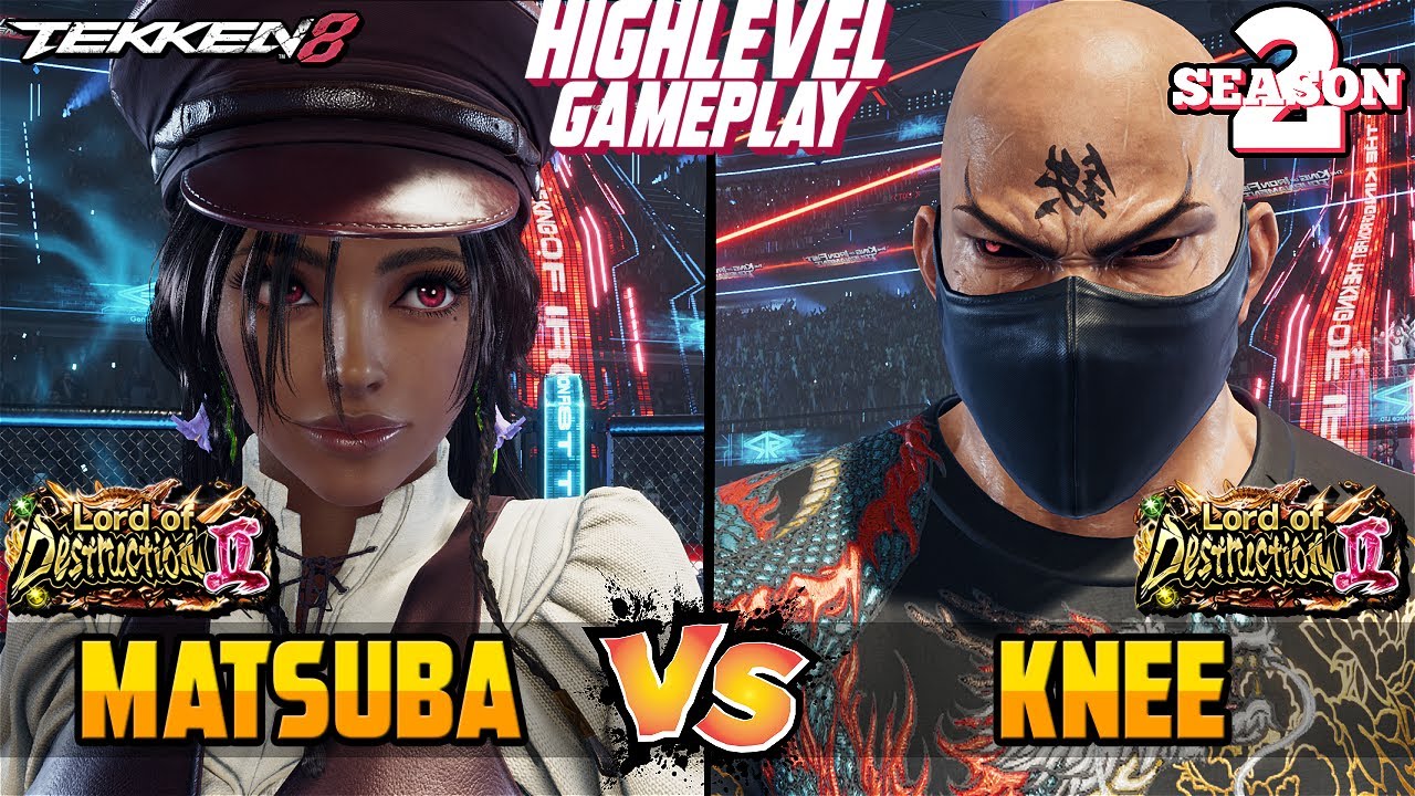 T8 – MATSUBA (Miary Zo) vs KNEE (Feng Wei) – Tekken 8 High Level Gameplay