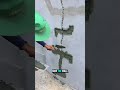 Hidden steel bar reinforcement restoring cracked brick walls without full rebuild⚒️😯