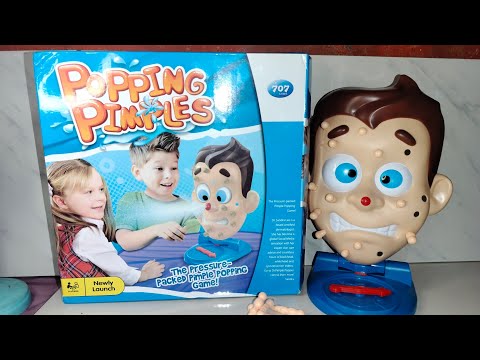 POPPING PIMPLES GAME | UNBOXING | SATISFYING VIDEO ASMR | REVIEW