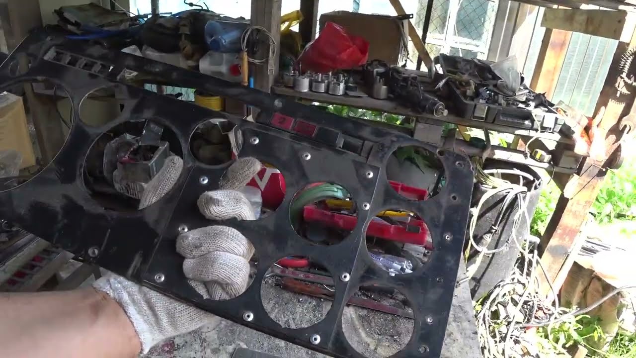 Новый щиток приборов! Проект супер Зил - YouTube