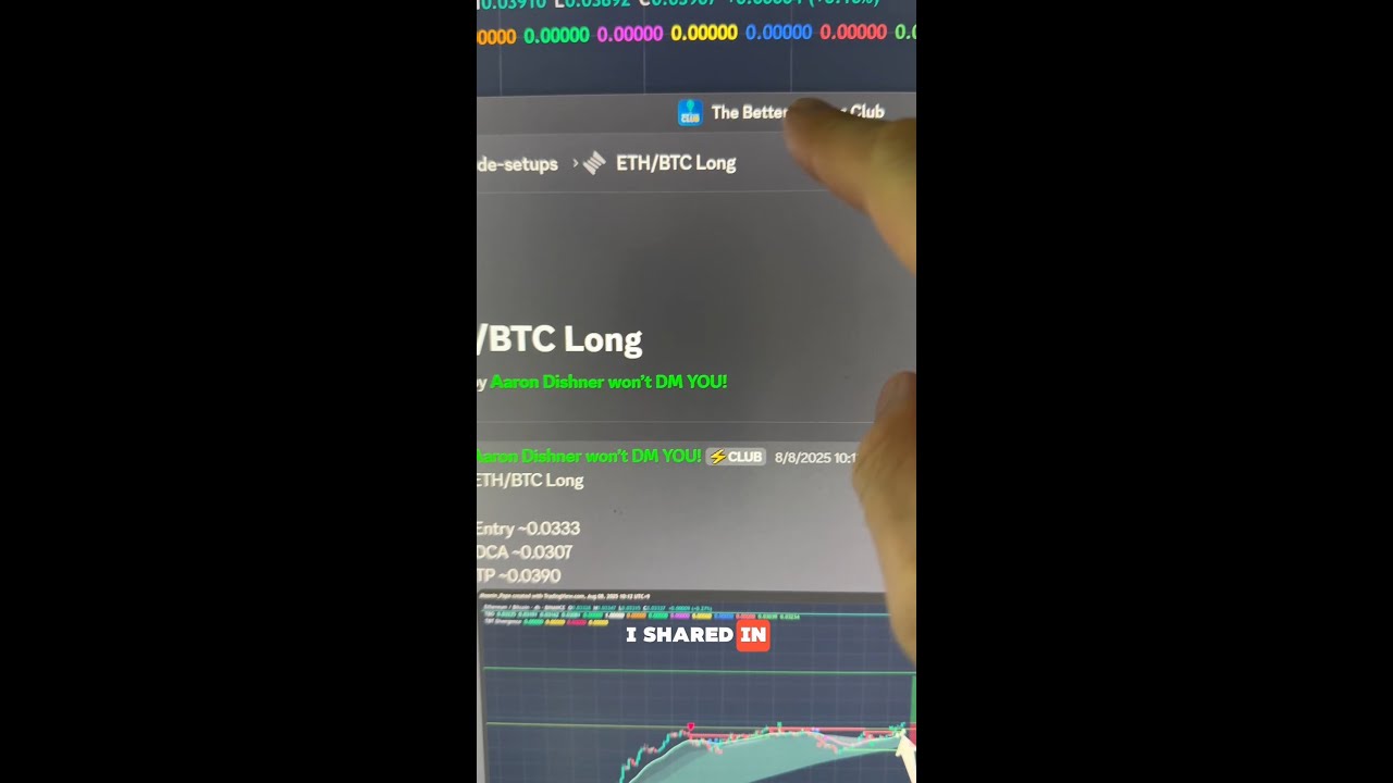Получение прибыли с помощью ETH/BTC