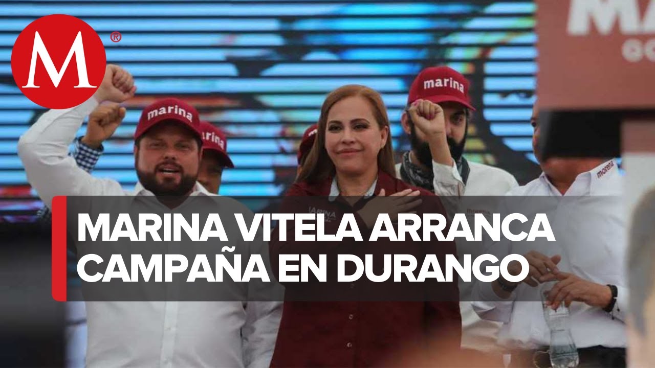 Marina Vitela arranca campaña a gubernatura de Durango con caravana