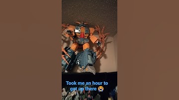 I feel uncertaintly accomplished so I had to share 😅. #Transformers #Unicron #Haslab #Accomplished