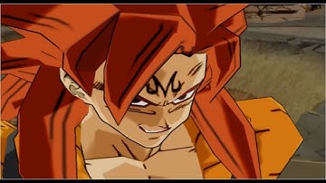 DBZ Budokai 3 Majin Gogeta Super Saiyan 4 Fusion Mod [HD]