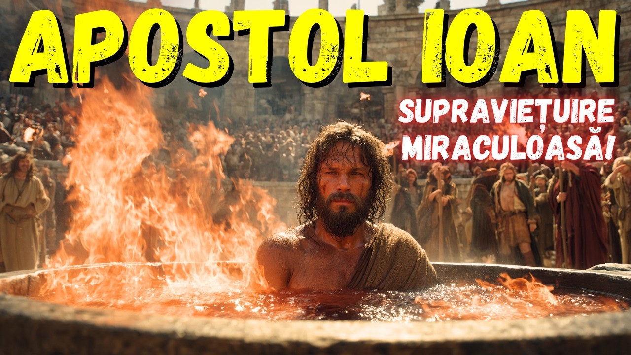 Cum a supraviețuit apostolul Ioan într-un cazan cu ulei încins? Povestea completă