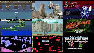 New Amiga Games & Demos 2023 Roguecraft Caravandalf Rogue Declan Zero The Last Dungeon King Arthur