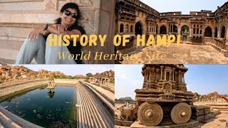 History of Hampi  World Heritage Site, Empire of Vijaynagara ,Karnataka ,Vlog 16