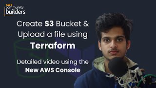 Terraform tutorial - Create an S3 bucket and upload file using Terraform.
