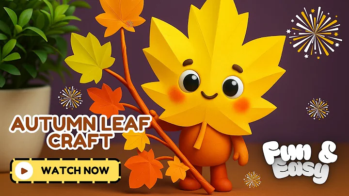 🍁✨ DIY Fall Leaf Craft | Easy Fall Decor Ideas for Home ✨🍁