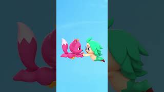 😱 Oh No! Is Hogi Falling with the Balloons?! 🎈 #Hogi #shorts