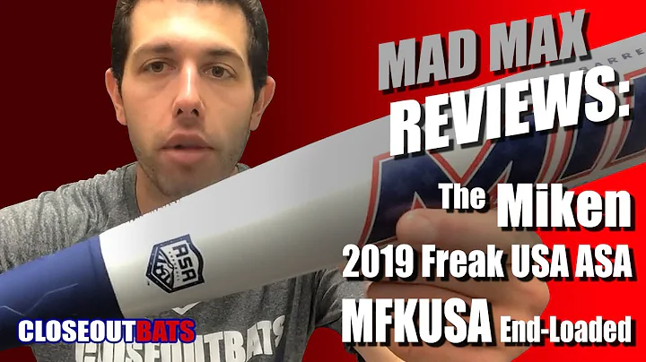 Closeoutbats.com Miken Freak USA Maxload End Loaded Slowpitch Bat ASA MFKUSA 2019