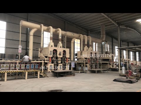 2+4+4 Sufoma sanding machine line for chipboard and MDF factory