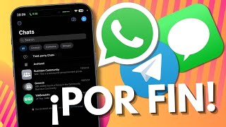 REVOLUCIÓN en WhatsApp!!! ASÍ podrás ENVIAR MENSAJES a Telegram, Signal o iMessage!!!